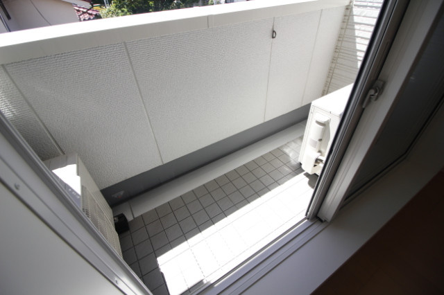 ガーデンレジデンス北嶺ウエスト棟のバルコニー