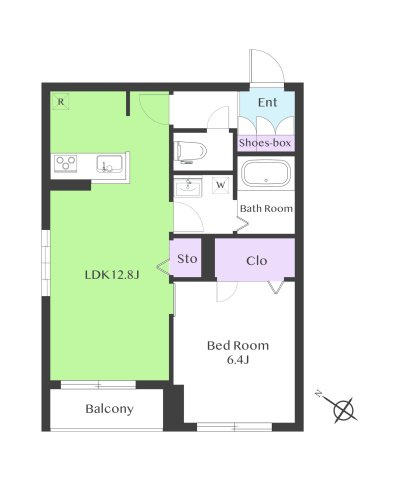ガーデンレジデンス北嶺ウエスト棟の間取り