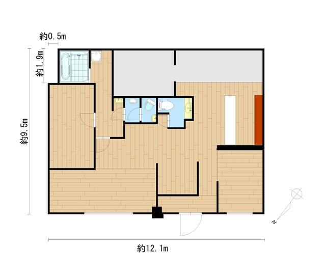 ゴールデンパークの間取り