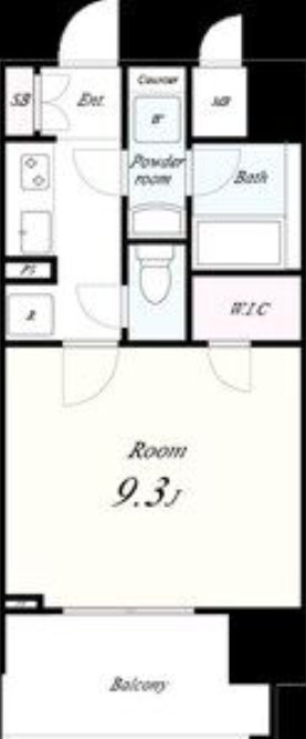 セイワパレス京町堀の間取り