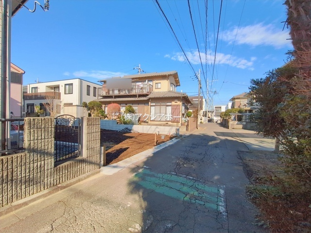 所沢市東新井町・全1棟　新築一戸建　～広々としたLDK～の外観|現地写真　2026年1月5日撮影