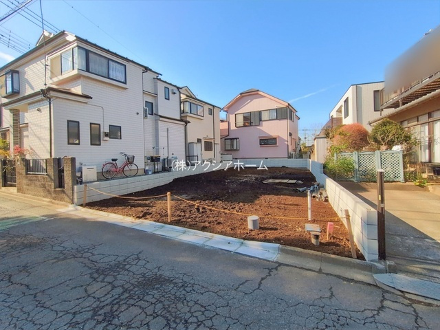 所沢市東新井町・全1棟　新築一戸建　～広々としたLDK～の外観|現地写真　2026年1月5日撮影