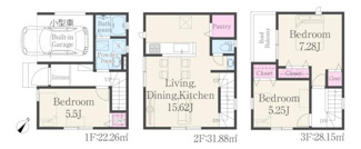 【間取り】 | カワグチシヤナギサキダイ１キ