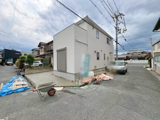 草津市上笠3丁目　新築戸建ての外観
