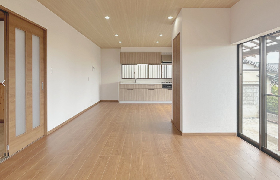 売中古戸建　富士市原田の居間・リビング