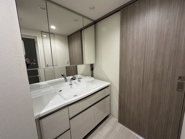 プレサンスロジェ岐阜ザ・クラス【12階】の独立洗面台