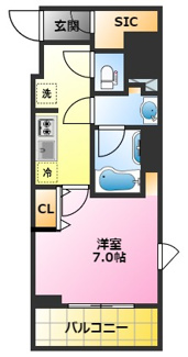 【間取り】 | NL武蔵小杉レジデンス | 武蔵小杉駅徒歩3分♪