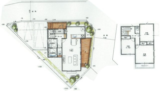 【参考プラン】 | 藤沢市辻堂３丁目-売地１区画／建築条件無辻堂駅平坦１１分-53-8 | 参考平面