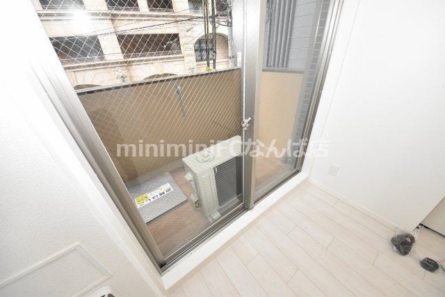 レオンコンフォート堀江公園のバルコニー