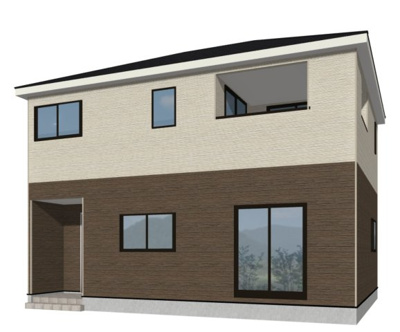 【完成予想図】 | 美里町小茂田第３　 | 完成予想図　＊南東向き