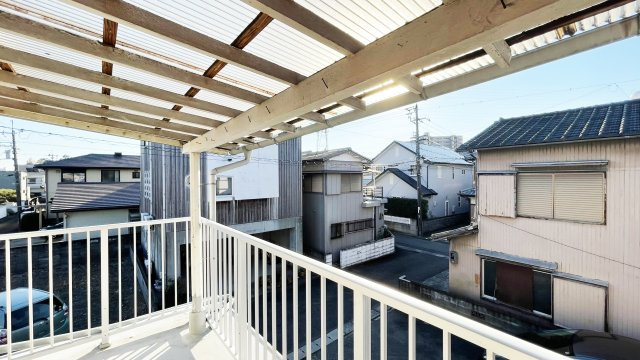 北田宮2丁目5-18　借家の展望