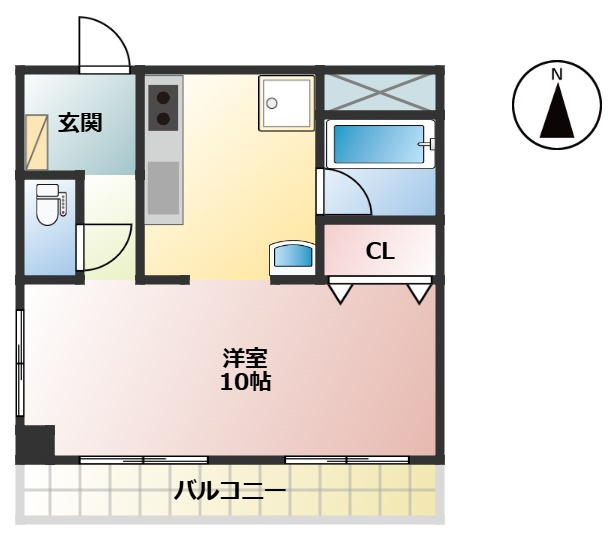 コンフォールエムズの間取り