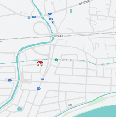 【地図】 | 熊本県玉名市六田