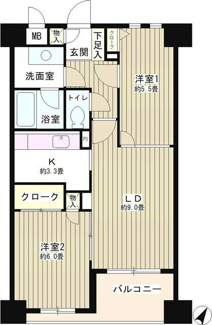 【間取り】 | コンフィール日本橋アクアシティ
