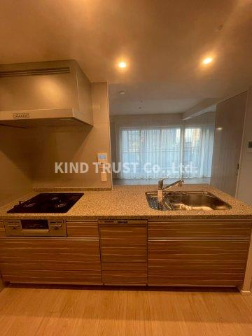 梅田ガーデンレジデンスのキッチン|使いやすいキッチンです