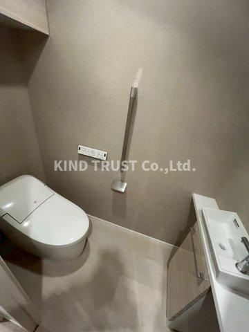 梅田ガーデンレジデンスのトイレ|シンプルで使いやすいトイレです