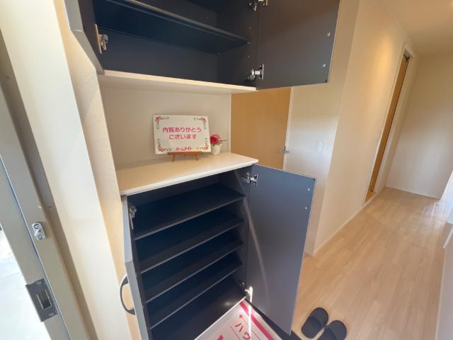 パールハイツＫの収納|下駄箱