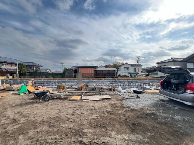 （仮）東唐津新築アパートの外観|建築現場