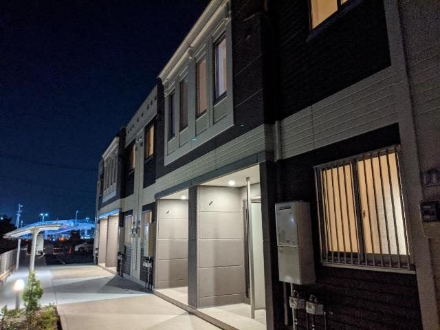 パールハイツⅡの外観|外観写真（夜）