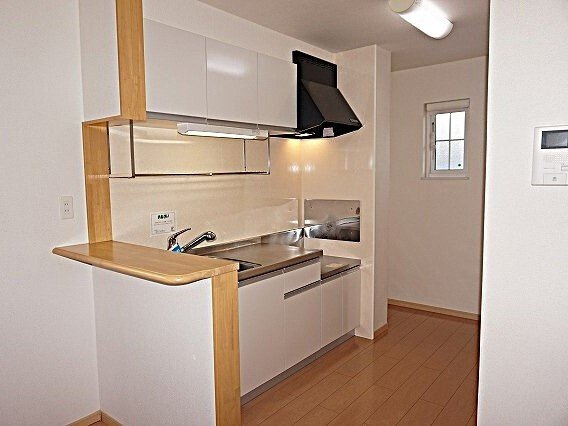 ボヌールエスパスⅢ番館のキッチン|お料理しやすいキッチンです