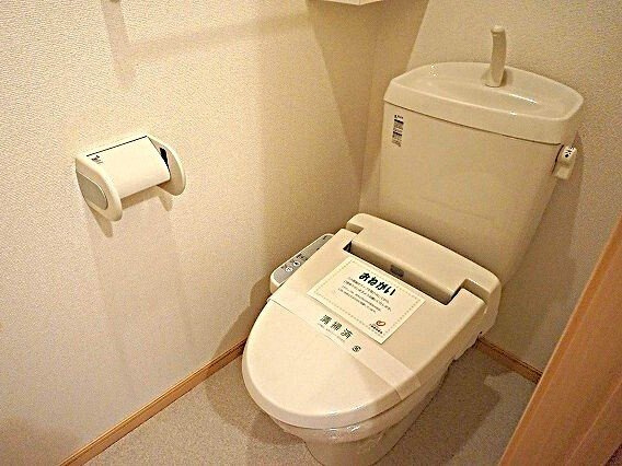 ボヌールエスパスⅢ番館のトイレ|シンプルで使いやすいトイレです