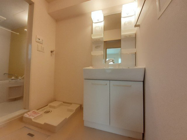 うらら１番館の洗面所|洗面所です