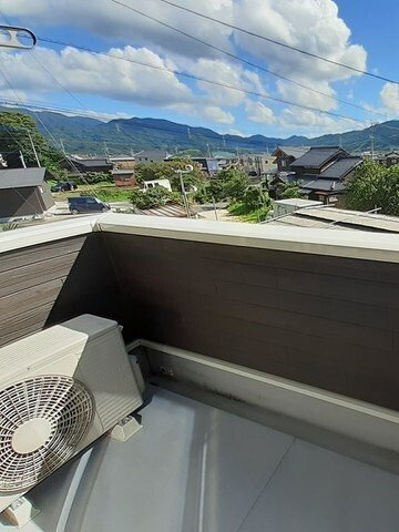 ラポールのバルコニー|広々としたバルコニーです