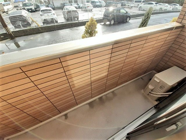 セントポーンズ唐津Ａのバルコニー|陽当たり良好なバルコニーです