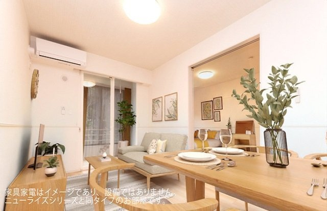 ポルトボヌールⅢの居間・リビング|おしゃれなリビングです