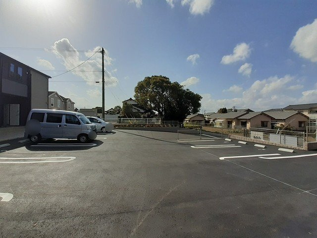 アナハイム　さくらヒルズの駐車場|駐車場完備です