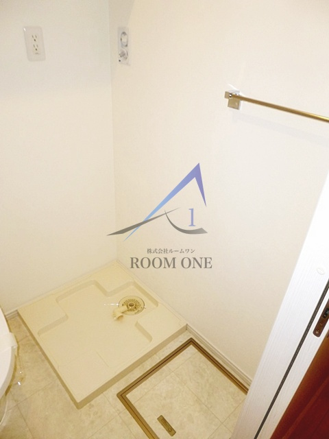 ウィル・ガーデンの設備|洗濯機置き場です。