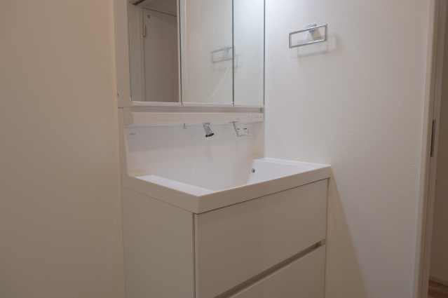 COMFORT FOREST.翠の洗面所|広い洗面スペース