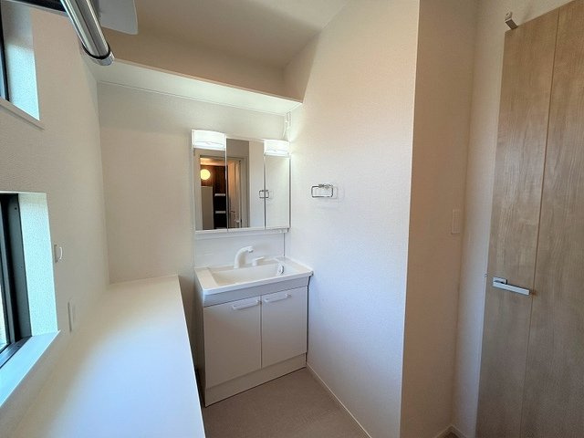 ホーリープレイス唐津　Ⅱの洗面所|使いやすい洗面所です