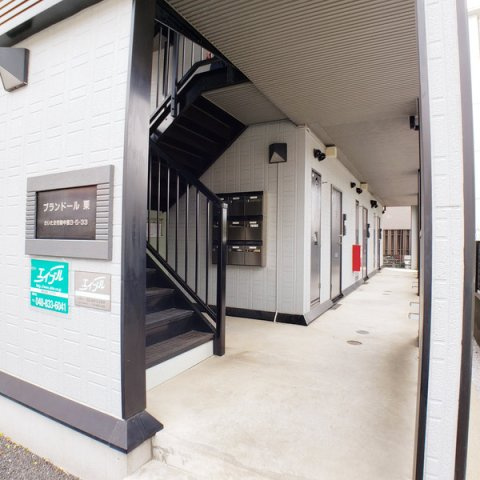 プランドール栗のエントランス