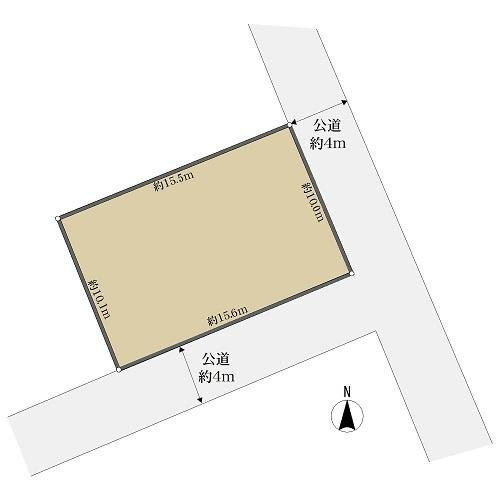 【土地図】 | 大和市中央2丁目　売地