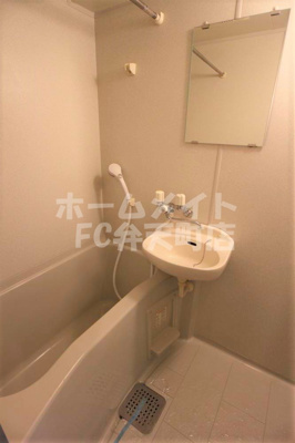 【浴室】 | エクシード弁天Ⅱ | 落ち着いた空間のお風呂です