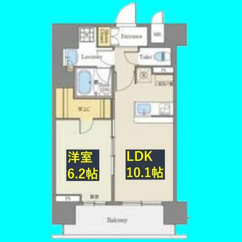 エディアン千種の間取り