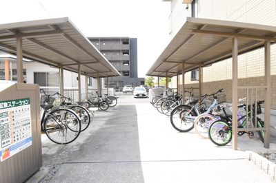 【その他共用部分】 | ウィステリア太田 | 駐輪場