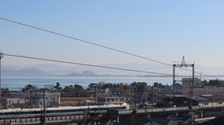 【展望】 | 大津市和邇高城330-7　中古戸建 | 二階から琵琶湖パノラマ眺望