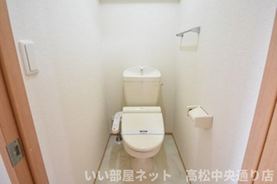 【トイレ】 | Orge B棟 | 温水洗浄暖房便座