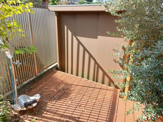 東松山市松葉町2丁目　中古戸建の庭