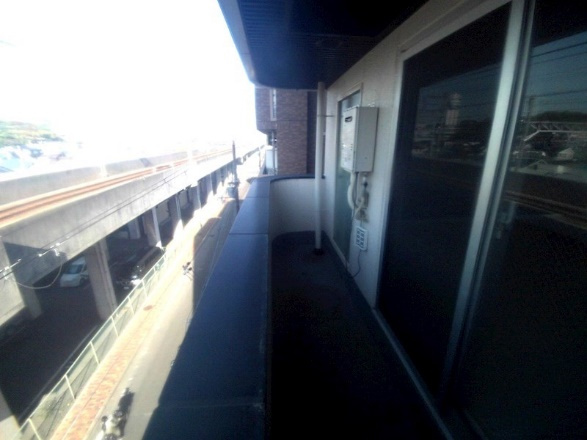 アバントコート明石のバルコニー