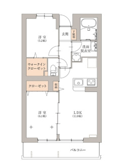 【間取り】 | ベル　ソラーナ | 間取りです。