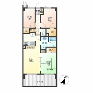 【間取り】 | ライオンズガーデン戸田公園