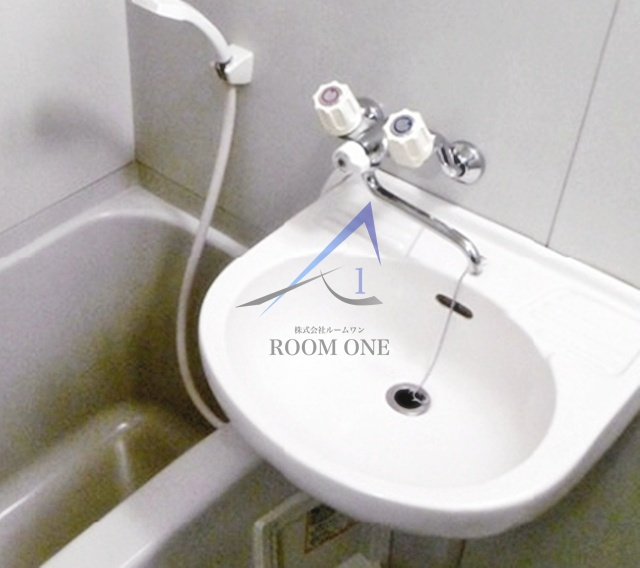 都立大テラスの洗面所|洗面台です。