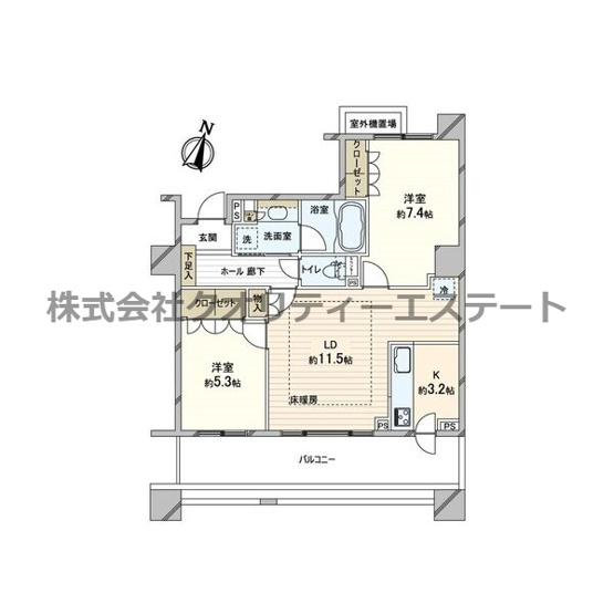 【間取り】 | パークホームズ大通公園南