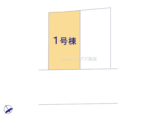 【区画図】 | 小牧市藤島１丁目141『仲介料無料』新築戸建て | 1号棟