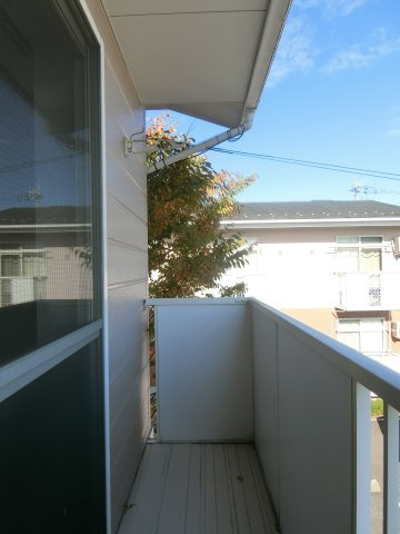 ファインＢのバルコニー