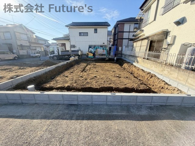 三郷市早稲田5丁目　新築戸建　全2棟　2号棟の外観|現地の写真になります。