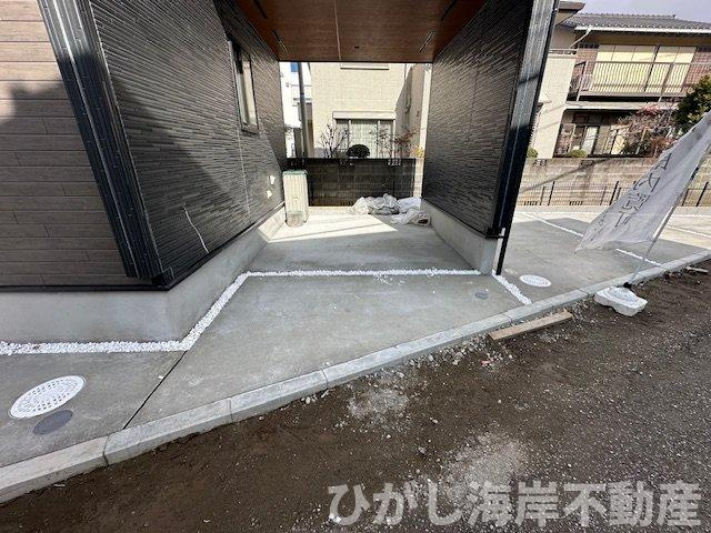 茅ヶ崎市東海岸北4丁目　新築戸建の駐車場|駐車スペース